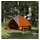 vidaXL Teepee Zelt für 8 Personen Grau/Orange
