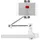 Nedis Tablet und Smartphone Halterung 4-12" Bildschirmdurchmesser Universal Weiss