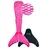 Fin Fun Meerjungfrau Flosse Größe M / 44 - 46, für Erwachsene, Malibu Pink
