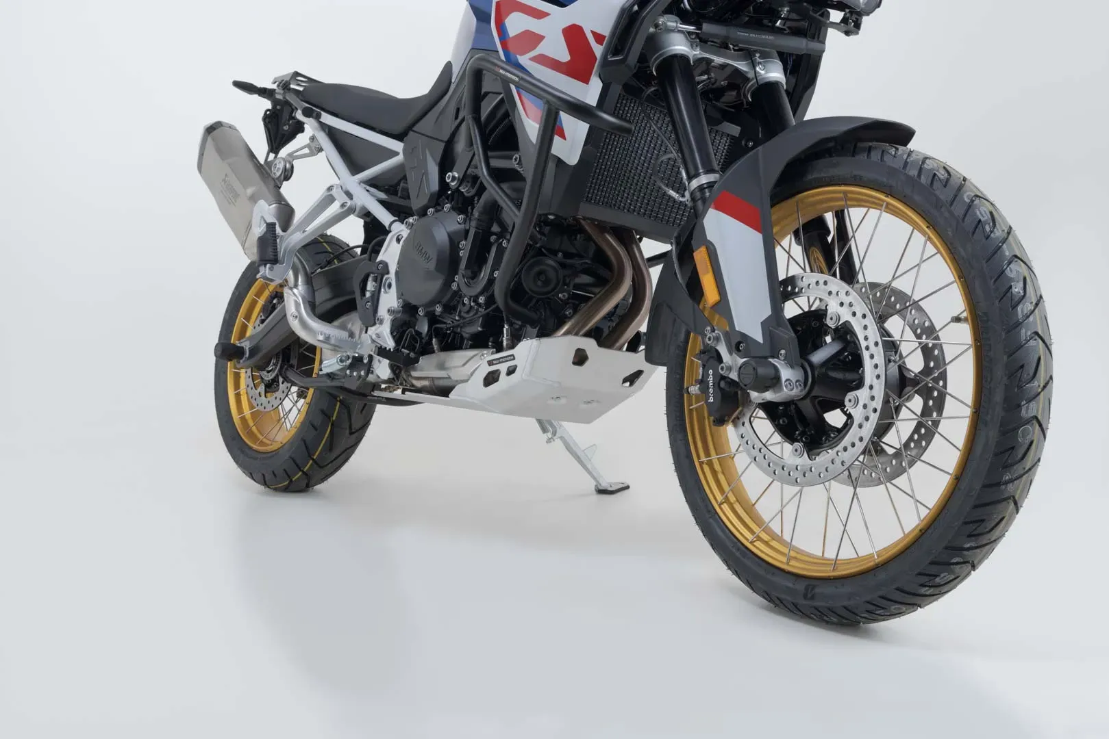 SW-Motech Motorschutz - Silbern. F 750/850 GS (17-), F 800/900 GS (23-).