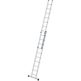 Proregal Sprossen-Schiebeleiter 2-Teilig mit Standard-Traverse 2 x 10 Sprossen