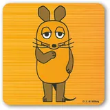 Logoshirt® Die Sendung mit der Maus | Maus | Untersetzer | Kork | 10x10cm | langlebiger Druck | Lizenziertes Originaldesign