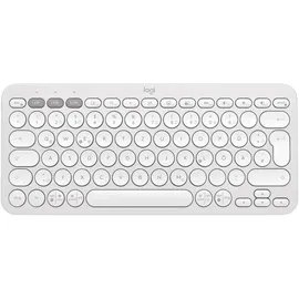 Logitech Pebble Keys 2 K380s weiß, Logi Bolt, USB/Bluetooth, DE (920-011796)