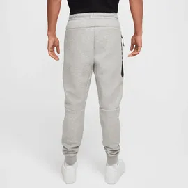 Nike Herren Hose, M NK TCH FLC JGGR, Dk Grey Heather/Black, S