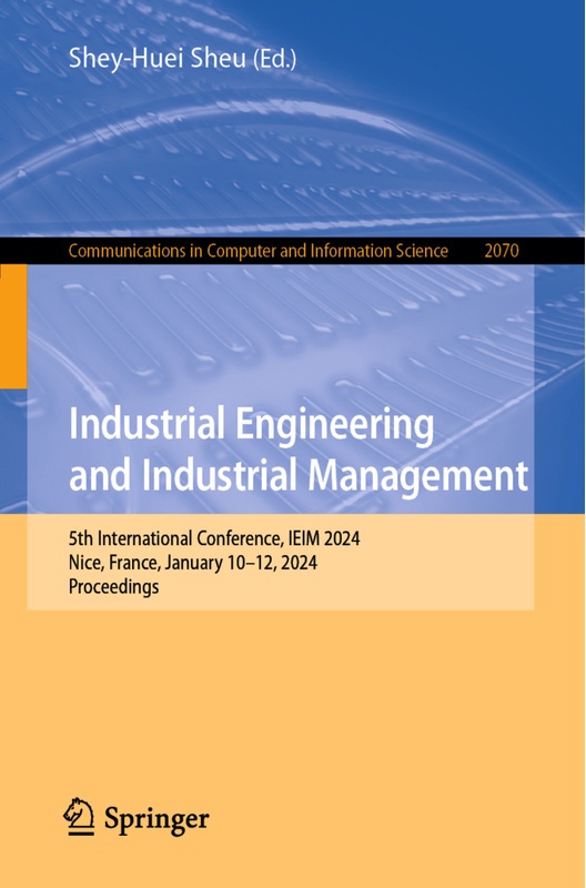 Industrial Engineering And Industrial Management  Kartoniert (TB)