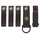 tee-uu Belt Keeper Set für Quick und Black, Koppel
