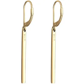 Elli Ohrringe Damen, Ohrhänger Geo Look Basic Trend Blogger in Gold | Gr.: onesize,