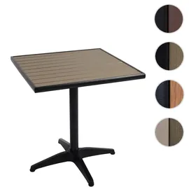 MCW Gartentisch J95 Schwarz Grau