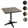 MCW Gartentisch J95 Schwarz Grau