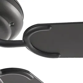 LUCANDE Shamoian 132 cm Deckenventilator Schwarz