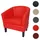 Mendler Lounge-Sessel HWC-O17 Kunstleder 0 x 0 x 0 cm rot