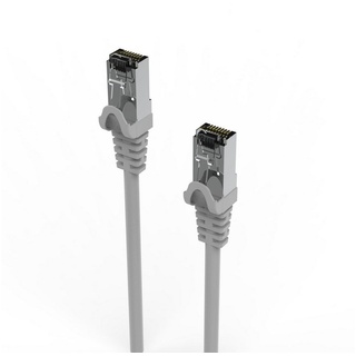 inca RJ45 Cat7-Kabel Ethernetkabel LAN-Kabel Grau