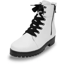 VITAFORM Schnürstiefelette weiß 40