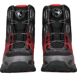 Vado Stiefelette Grau/Rot/Schwarz 35