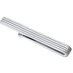 KUZZOI Krawattennadel Rillen Design 925 Silber Herren 