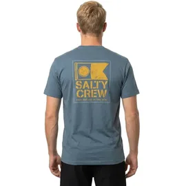 Salty Crew Stitched Kurzarm-t-shirt - Slate - L
