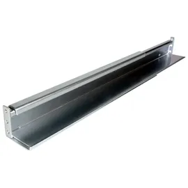 Roline Gleitschienen Set tiefenvariabel Stahl 500 bis 750mm Silber