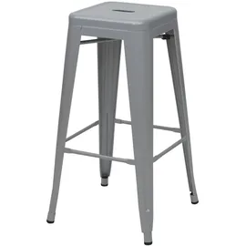 Mendler 4er-Set Barhocker  ~ grau