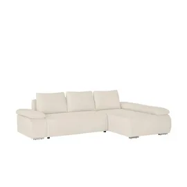Switch Eckcouch Flachgewebe 3-Sitzer Beige