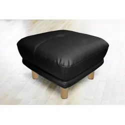 Fußhocker TRENDMANUFAKTUR "Cecilia", schwarz, B:66cm H:44cm T:66cm, Hocker