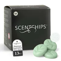 Scentchips® Wachsmelts Naturduft Hammam Inspiration – Duftwachs Duftchips – Hausparfum – Geeignet für Duftlampe & Wachsbrenner – 13 Stück