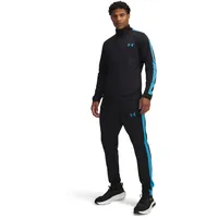 Under Armour Knit Trainingsanzug Herren 003 black/ether blue/ether blue