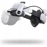 Bobovr M3 Pro Kopfband Akku Weiß/Schwarz für Oculus Quest 3