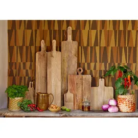 Mica decorations Duko Tranchierbrett Holz 1-tlg. 35 x 25 cm Braun