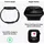Apple Watch Series 10 GPS 46 mm Aluminiumgehäuse diamantschwarz Sportarmband schwarz S/M