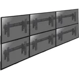 KIMEX 017-2123K Videowand-Wandhalterung 6x55′′ Push-Pull VESA 420kg Schwarz