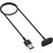 Akyga AK-SW-45 USB Ladekabel Kompatibel mit Fitbit Luxe/Charge 5 / Charge 6 1m schwarz Ladegerät