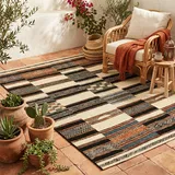 Gino Falcone In-und Outdoor-Teppich ¦ beige ¦ Synthetische Fasern ¦ Maße (cm): B: 300 H: 1