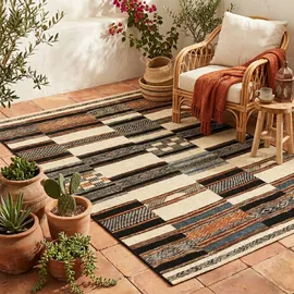 Gino Falcone In-und Outdoor-Teppich ¦ beige ¦ Synthetische Fasern ¦ Maße (cm): B: 300 H: 1