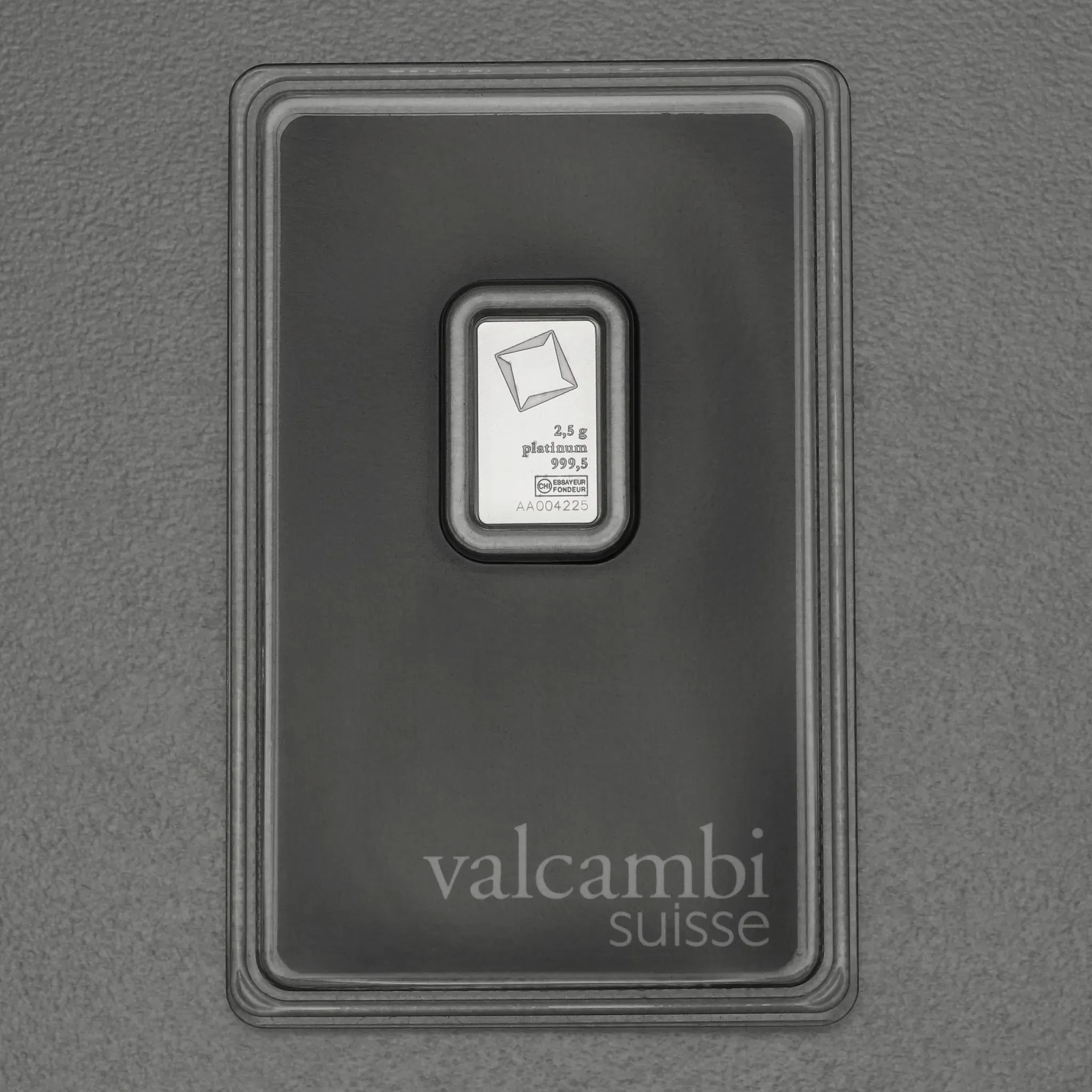 Platinbarren 2,5g VALCAMBI (Pt)