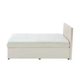 Möbel Kraft Boxspringbett 167 x 104 cm H3 Creme