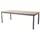 MWH Das Original Alutapo Gartentisch 220 x 95 x 74 cm Grau