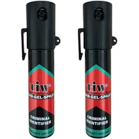 2er Set TIW Criminal Identifier Markier Farb-Gel-Spray 20 ml