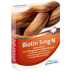 Gesund Leben Biotin 5 mg N 60 ST