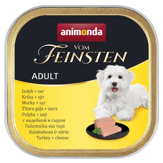 ANIMONDA Dog Vom Feinsten Light Lunch smak: indyk z żółtym serem 150g (Rabatt für Stammkunden 3%)