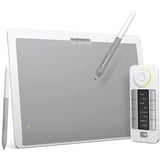 XENCELABS Pen Tablet Medium Bundle SE Grafiktablett Professionelle Zeichentablett mit Quick Key 2 Batterielosen Stiften 8192 Druckstufen 12" Graphic Drawing Tablet für Win-ARM/Windows/Mac/Linux