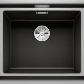 Blanco Subline 500-IF schwarz Granit Handbetätigung 543 x 400 mm
