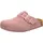 HAFLINGER Hausschuhe Veloursleder Rosa 39