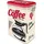 Nostalgic-Art Kaffeedose eckig braun 1,3 l