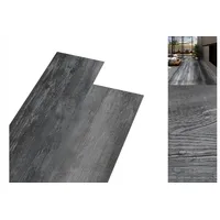 vidaXL 5,02 m2 2 mm Selbstklebend Glänzend Grau