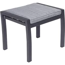 LC Garden Hocker Bondino II Polyester 60 x 46 x 52 cm Grau