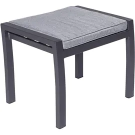 LC Garden Hocker Bondino II Polyester 60 x 46 x 52 cm Grau