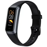 Smartwatch, Smartwatch für Damen und Herren, 1,1 Zoll TIANPENG Fitness-Tracker-Uhr, IP67 wasserdichter Herzfrequenzmesser, Schrittzähler, Aktivit... - Schwarz