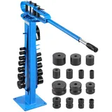 Vevor Rohrbieger, Rohrbiegegerät mit max. 50,8 mm Außendurchmesser & 14 Biegematrizen, 200° Rohrbiegewerkzeug für Kupfer-, Aluminium- & Eisenrohre, HVAC-, Klimaanlagen-, Kühlschrank- & Autoreparatur