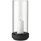 Stelton Windlicht Hurricane Glas Schwarz
