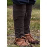 Battle Merchant Kostüm Wikinger Wadenwickel / Beinwickel, Segeltuch, braun